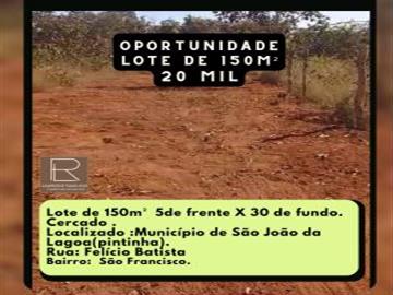 Lotes São João da Lagoa Centro
