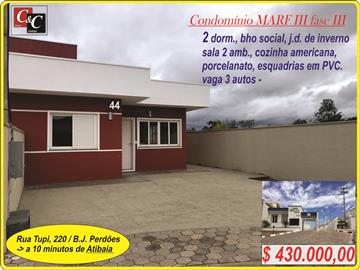 Casas em Condomínio Bom Jesus dos Perdões R$         430.000,00