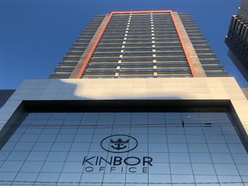 KINBOR OFFICE-AU 36m²-FINANCIA 48X Escritório Praia Grande