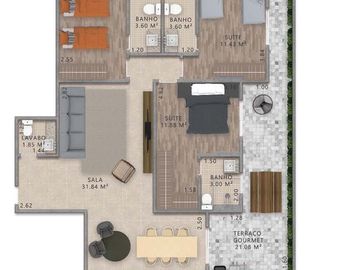 Foto do imóvel Apartamento em Praia Grande