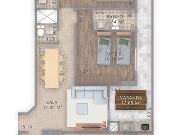 Foto do imóvel Apartamento em Praia Grande