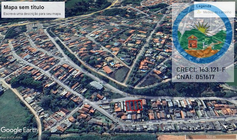 Foto do imóvel R$         100.000,00  OPORTUNIDADE ÚNICA:

4 lotes noJd. Sudo, na rua Rosa Spina, documento 100%.