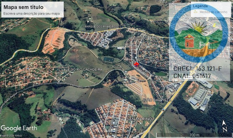 Foto do imóvel R$         100.000,00  OPORTUNIDADE ÚNICA:

4 lotes noJd. Sudo, na rua Rosa Spina, documento 100%.
