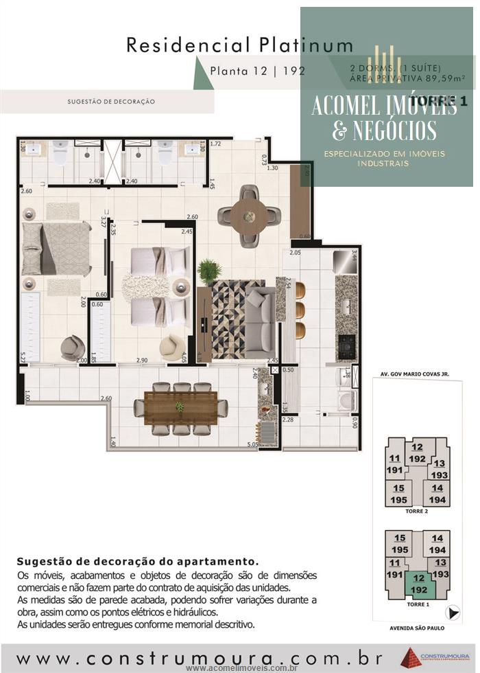 Apartamento à venda com 2 quartos, 80m² - Foto 26