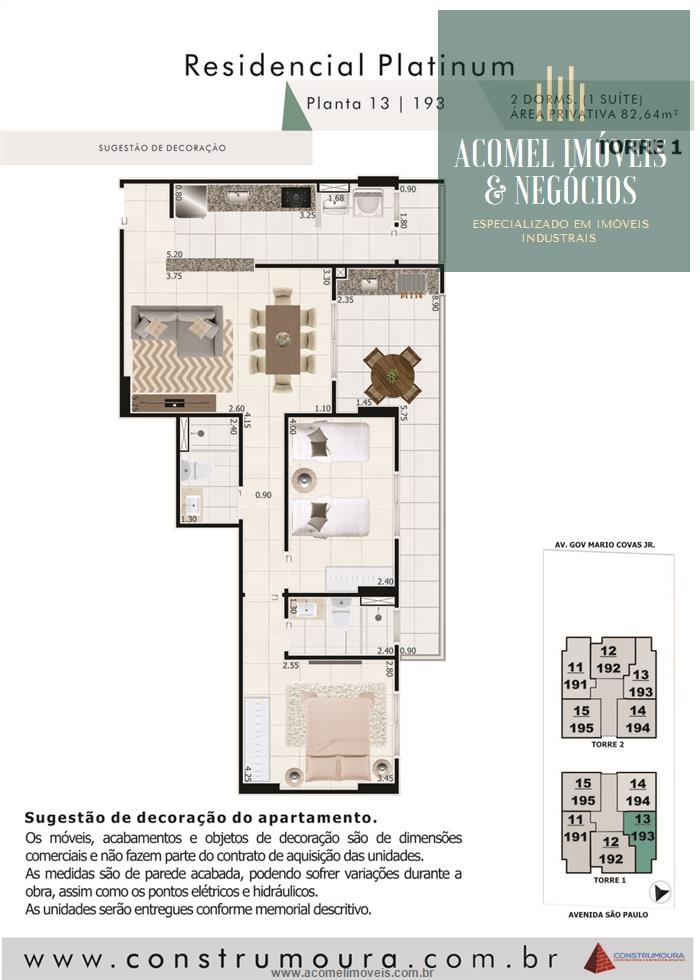 Apartamento à venda com 2 quartos, 80m² - Foto 27