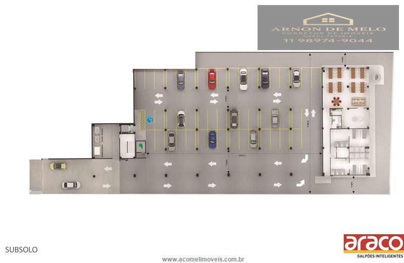 Depósito-Galpão, 4321 m² - Foto 12