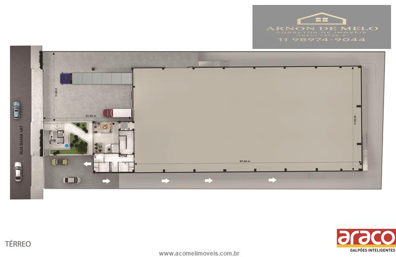 Depósito-Galpão, 4321 m² - Foto 13