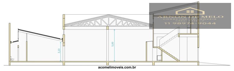 Depósito-Galpão, 270 m² - Foto 4