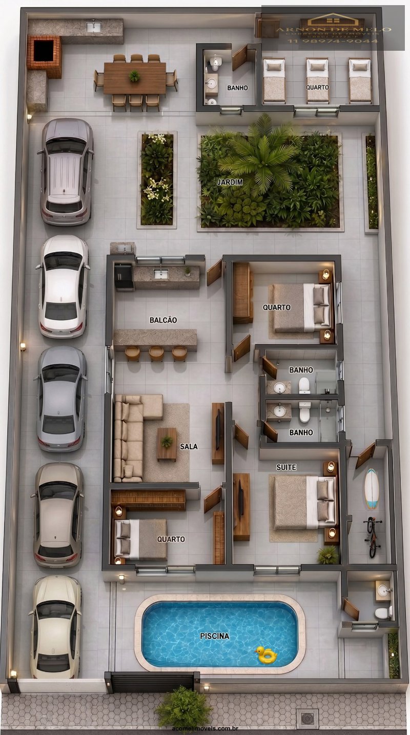 Casa, 4 quartos, 164 m² - Foto 7